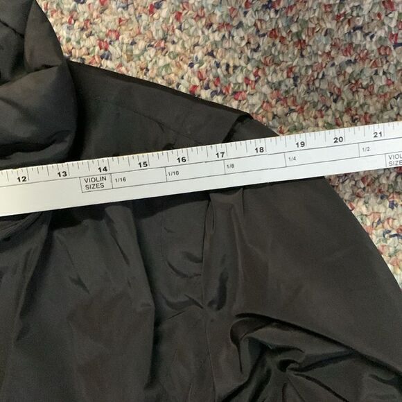 Obermeyer Vintage Retro Black Ski Snowboard Winter Parka Coat Size 16 - Picture 14 of 15